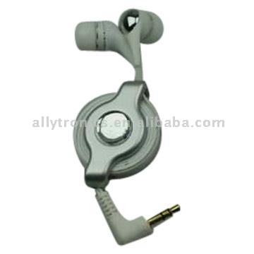 Retractable In-Ear Earphones