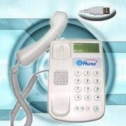 USB Skype Telephone With LCD