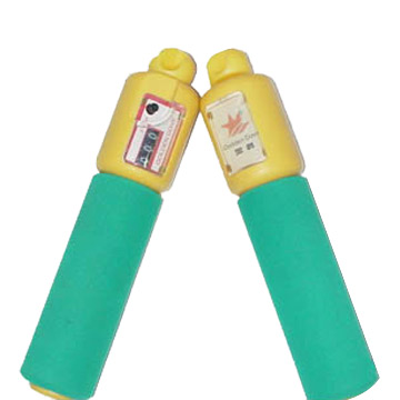 Jump Ropes with Arithmometer and Sponge
