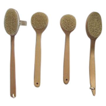 Wooden Bath Brushes