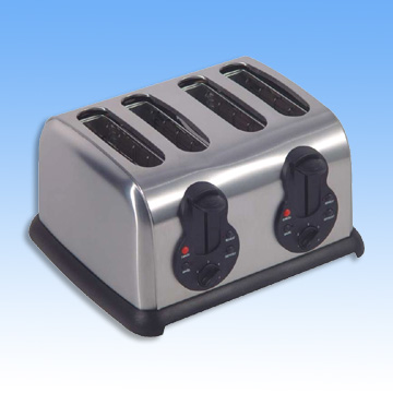 4-Slice Stainless Steel Toasters
