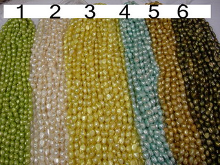 Freshwater pearl strands wholesale