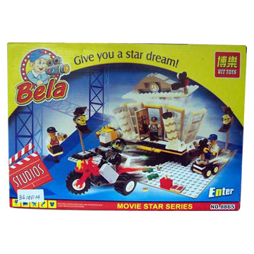 Building Block Movie Star Set