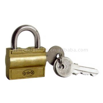 Drum-Like Brass Padlocks