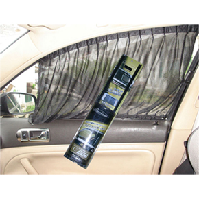 Car window curtain