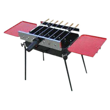Motor Operated Rotisserie BBQ Grills