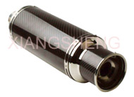 Carbon fiber muffler