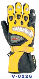 Leather Carbon Gloves(V-0226)