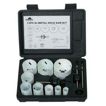 13pc Bi-Metal Hole Saw Kits