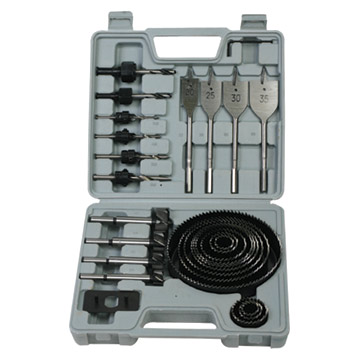 31pc Carbon Steel Hole Saw Sets