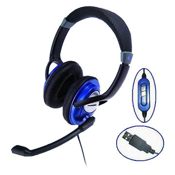 Headset with USB Connectors