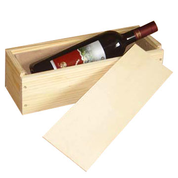 Single Wooden Wine Box