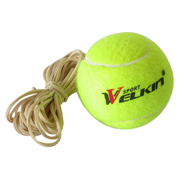 Tennis Ball with Elastic Bands