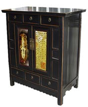 2doors 6drawers small-cabinet