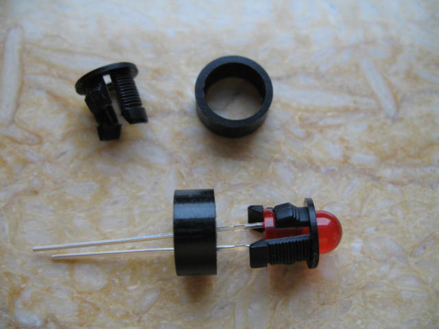 3mm 5mm 8mm 10mm BLack Plastic Led Holder