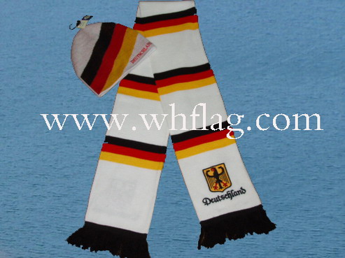 football scarves, football scarf, football fan scarf, acylic scarf, polyester scarves, acrylic hats