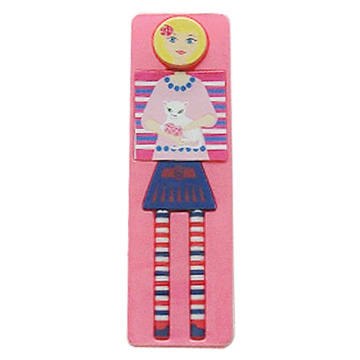 Girl Shaped Stationery Kit