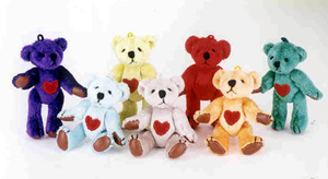 Mini Plush Bears