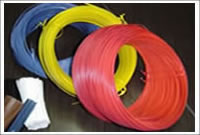 PVC caoted wire