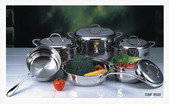 stainless steel cookware set-10 pcs cookware sets