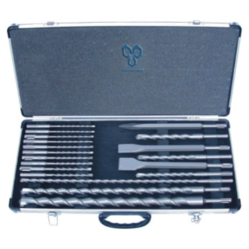 19pcs SDS Drill Bit Sets