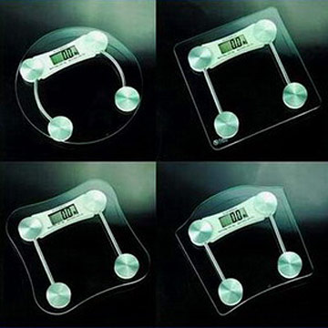 Glass Top Digital Bathroom Scales