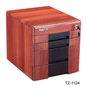 Wooden Filing Cabinet