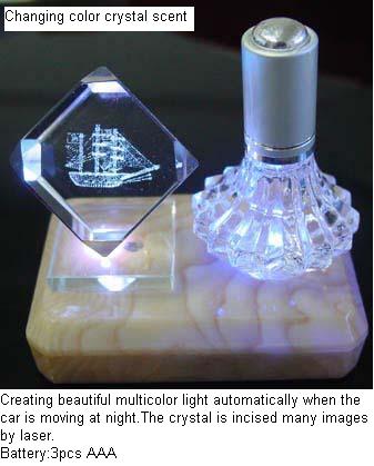 Flashing Crystal With Perfume