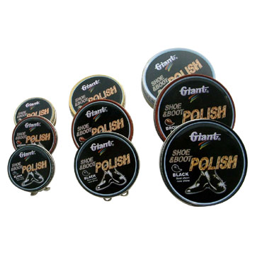 Tin Shoe Polish 80g, 40g, 16g