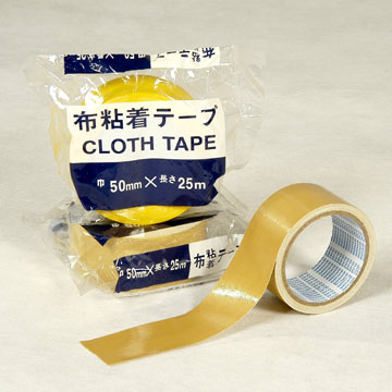 Cloth Tape with Plastic Bag Packing