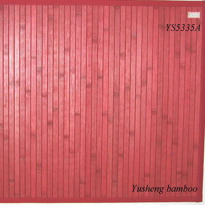 color bamboo wall covering