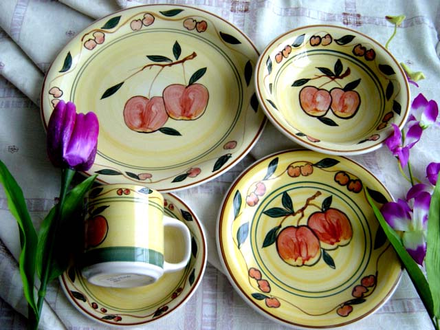 20 PCS Stoneware Dinner Sets