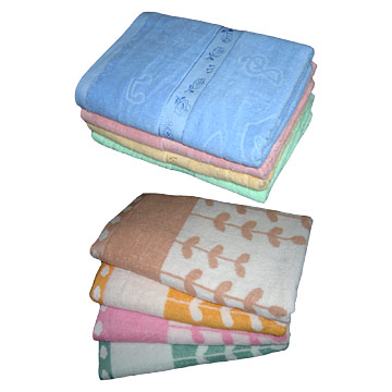 Jacquard Bath Towels