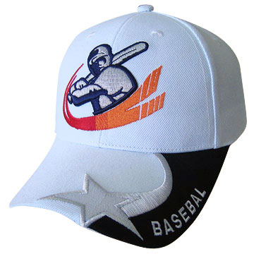 Wool Baseball Caps with Embroidery