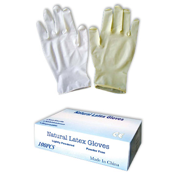 Latex Examination Gloves