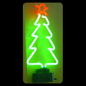 Wall Hanging & Flashing Base Neon Light