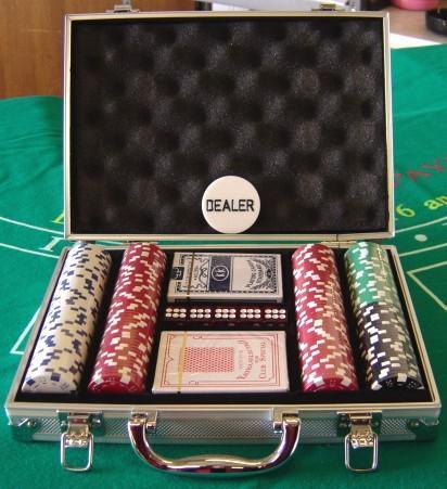200PCS Poker Chip Sets