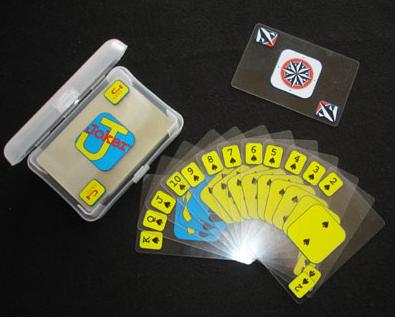 PVC Transparent Playing Cards