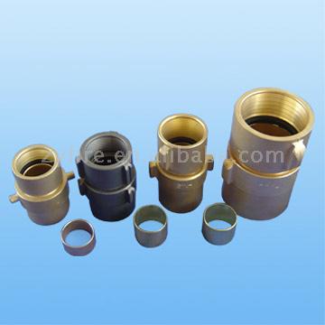 Brass and Aluminum Fire Hose Couplings